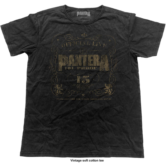 Pantera Unisex Vintage T-Shirt: 101% Proof