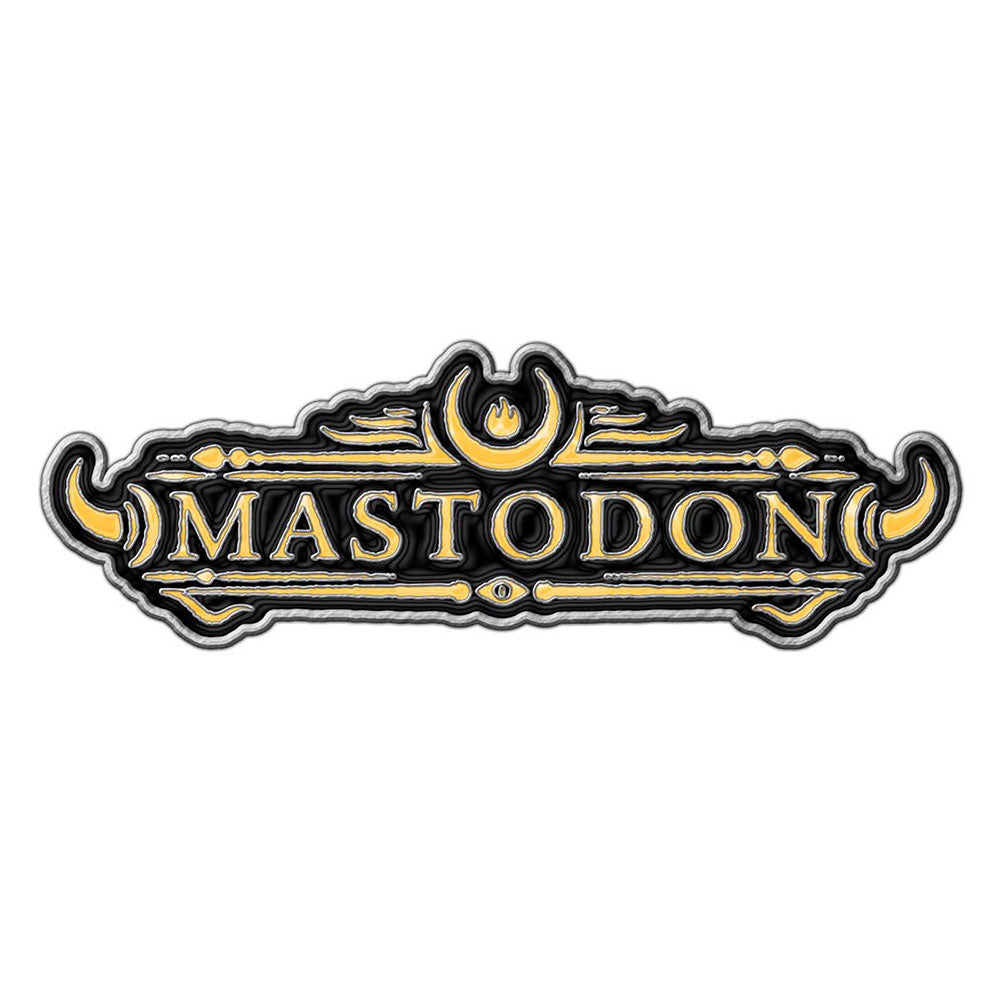Mastodon Pin Badge: Logo