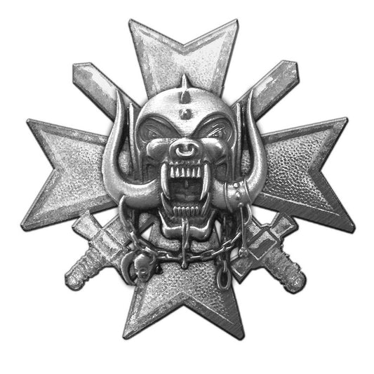 Motorhead Pin Badge: Bad Magic (Die-Cast Relief)