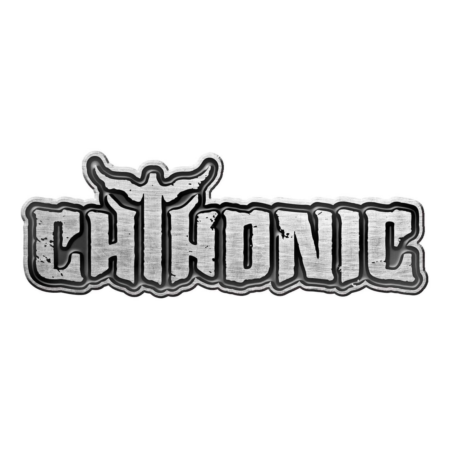 Chthonic Pin Badge: Logo (Die-Cast Relief)