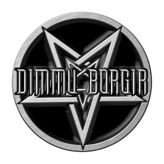 Dimmu Borgir Pin Badge: Pentagram (Enamel In-Fill)
