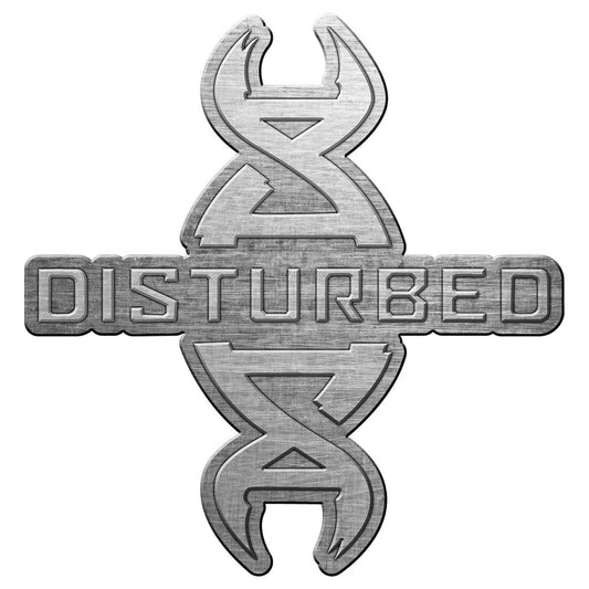 Disturbed Pin Badge: Reddna (Die-Cast Relief)