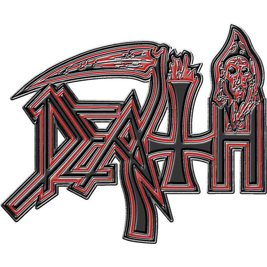 Death Pin Badge: Human Logo