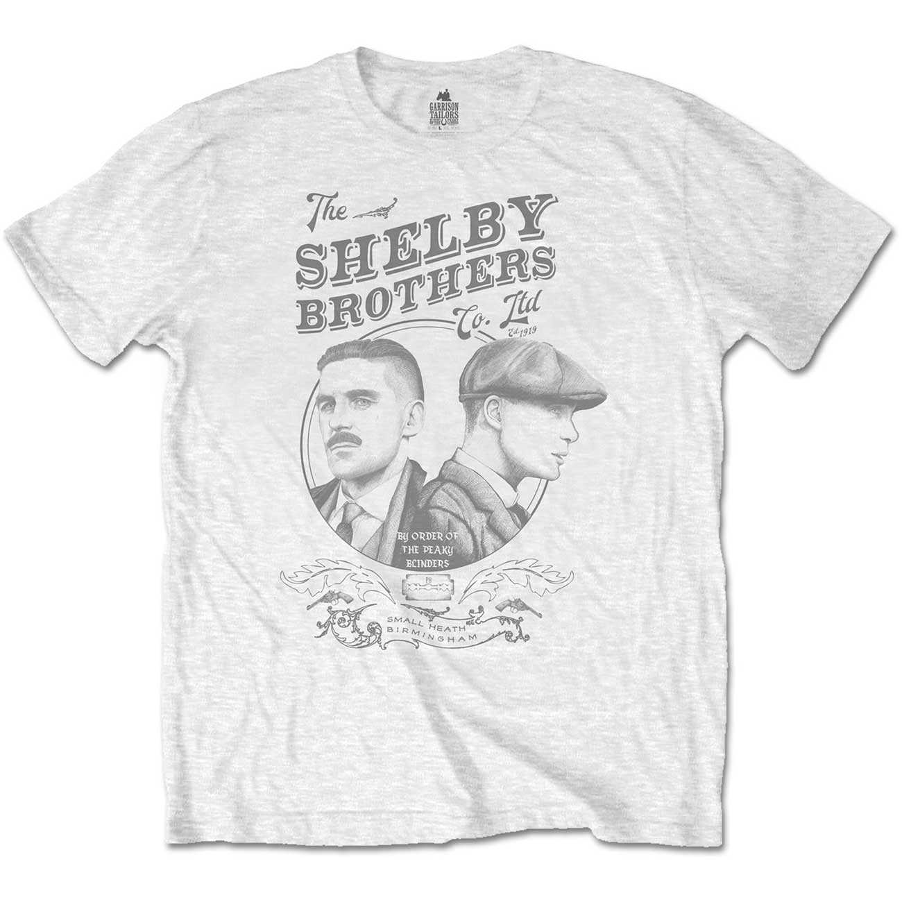 Peaky Blinders Unisex T-Shirt: Shelby Brothers Circle Faces