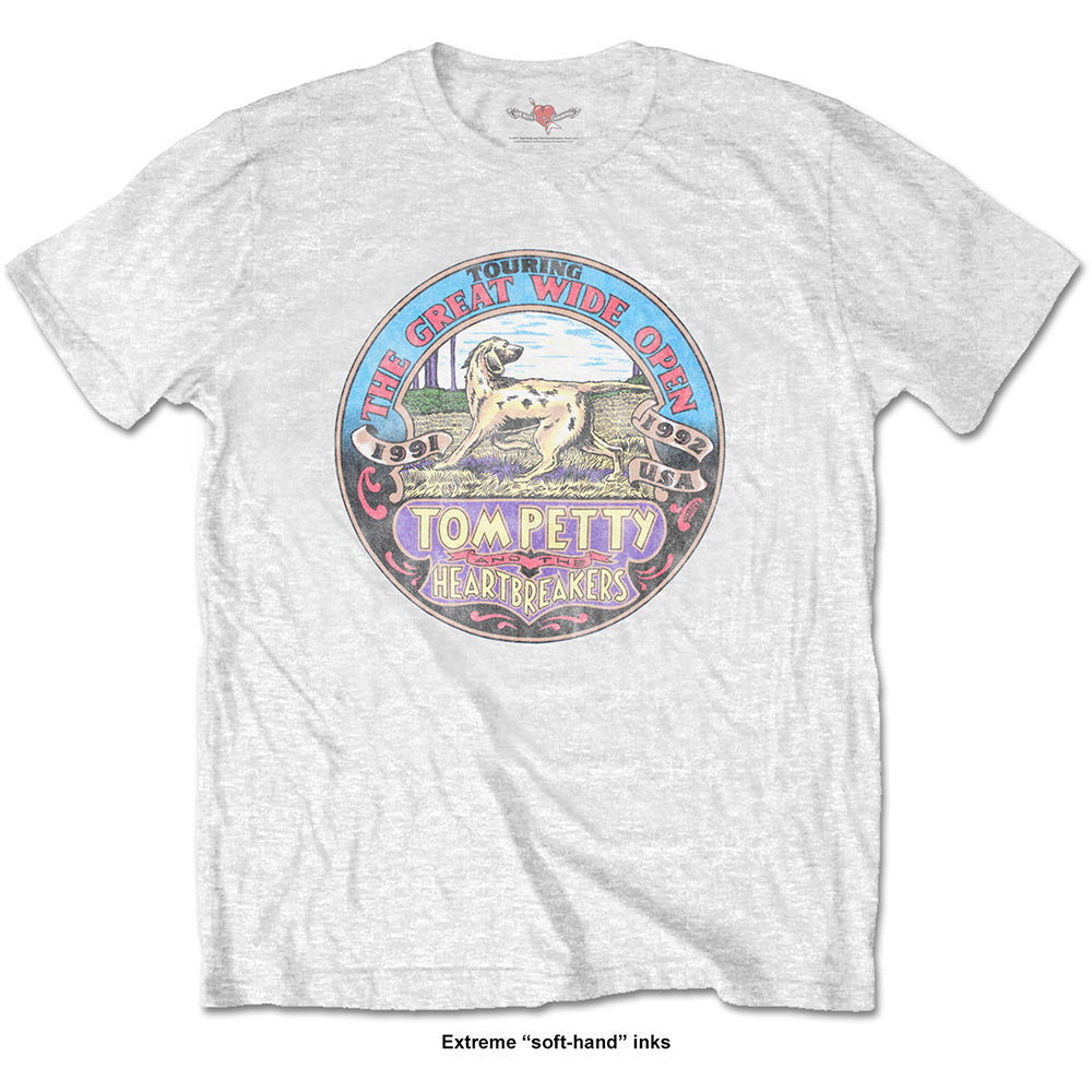 Tom Petty & The Heartbreakers Unisex T-Shirt: The Great Wide Open (Soft Hand Inks)