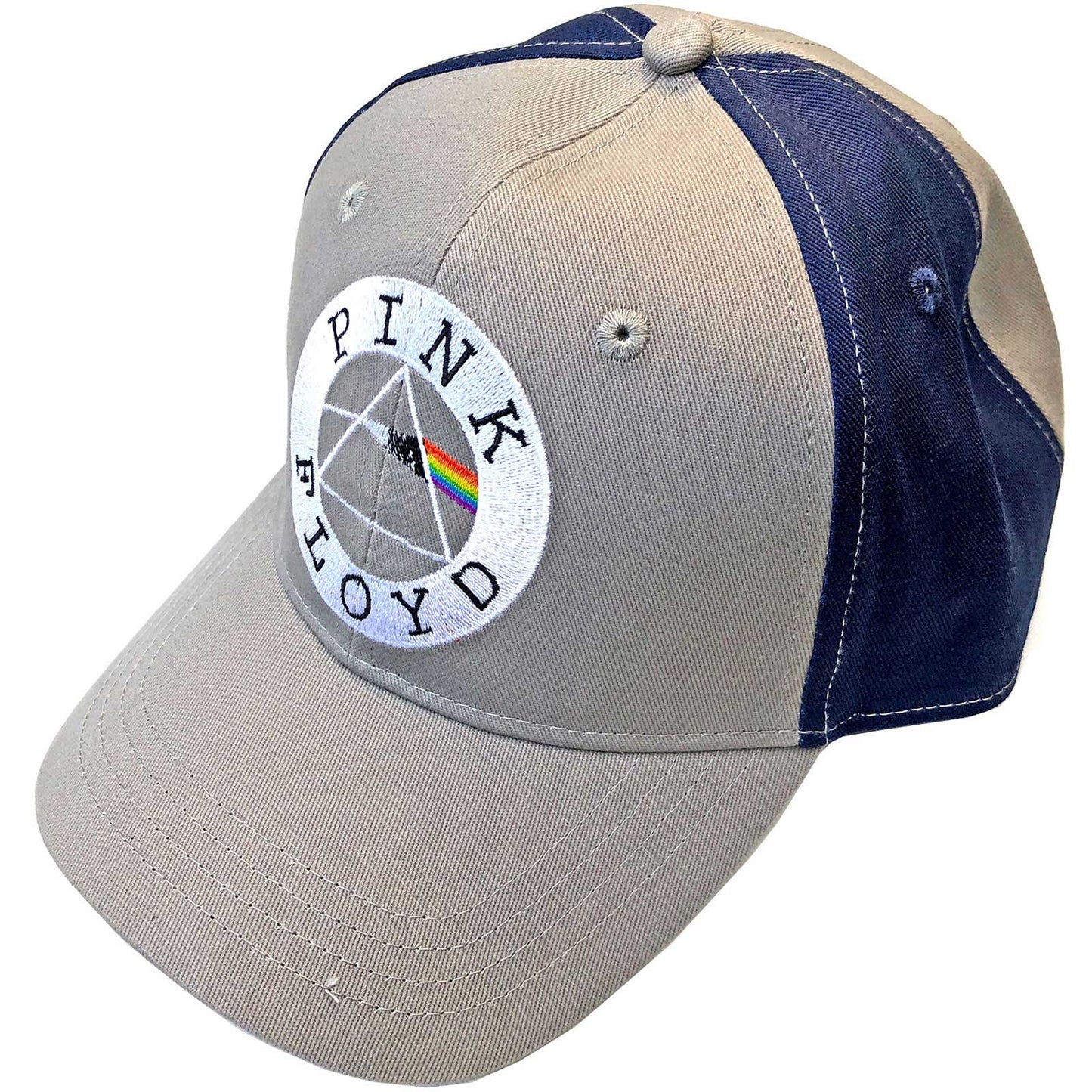 Pink Floyd Unisex Baseball Cap: Circle Logo (2 Tone)