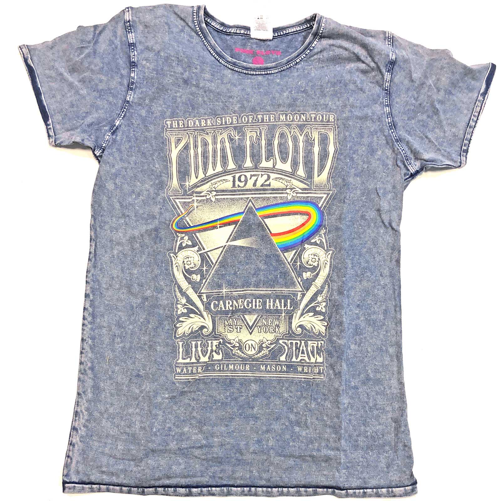 Pink Floyd Unisex T-Shirt: Carnegie Hall (Burnout)