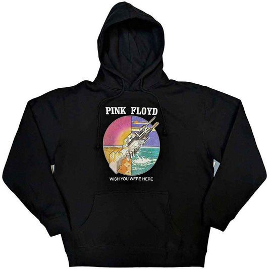 Pink Floyd Unisex Pullover Hoodie: WYWH Circle Icons