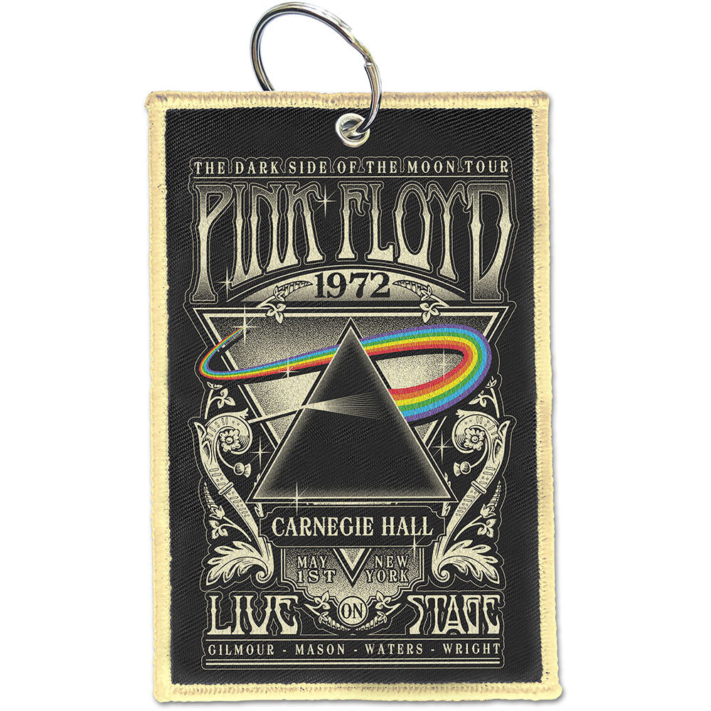 Pink Floyd Keychain: Carnegie Hall (Double Sided Patch)