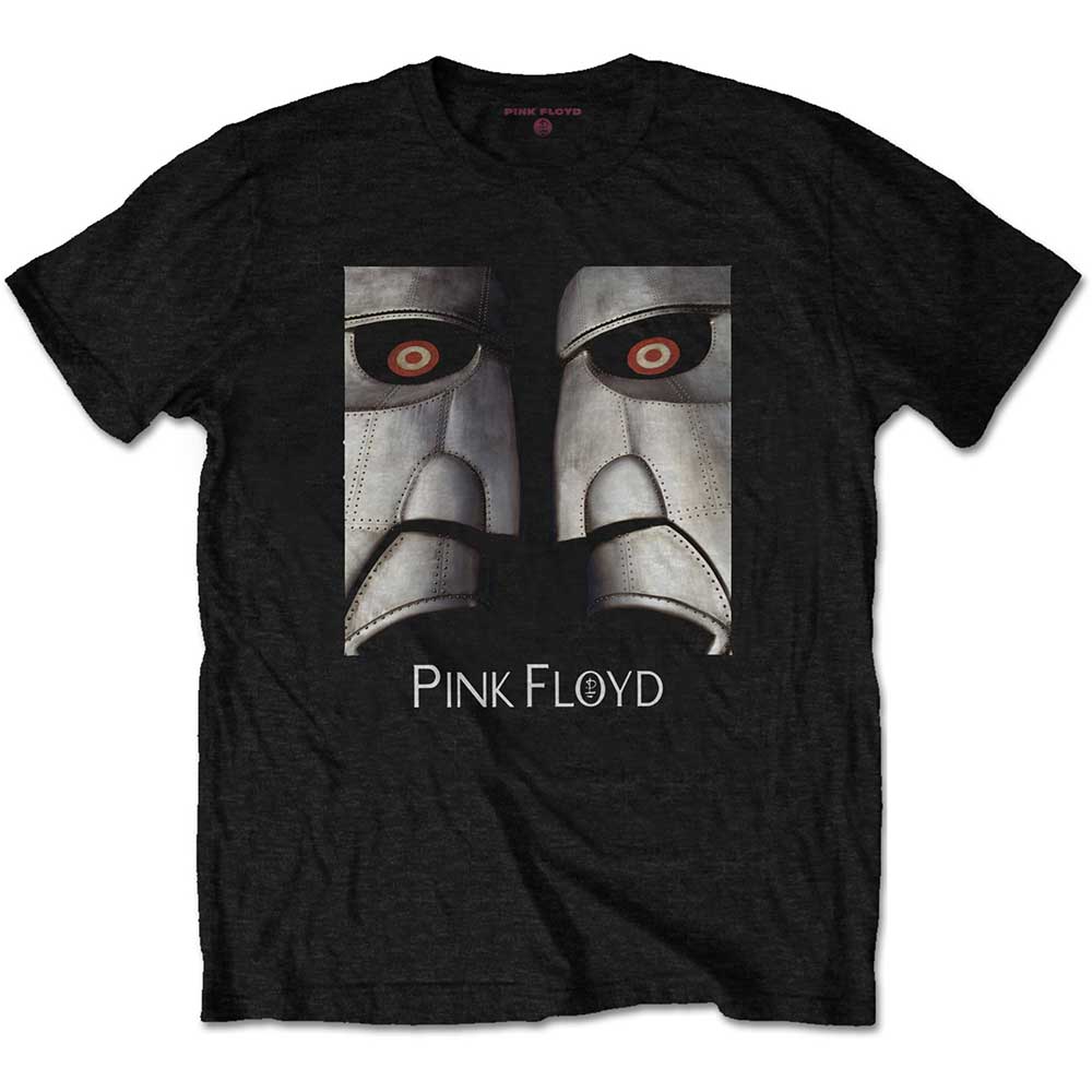 Pink Floyd Unisex T-Shirt: Metal Heads Close-Up
