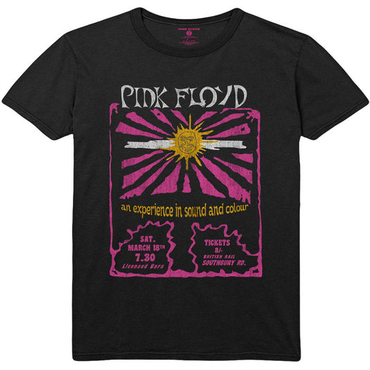 Pink Floyd Unisex T-Shirt: Sound & Colour