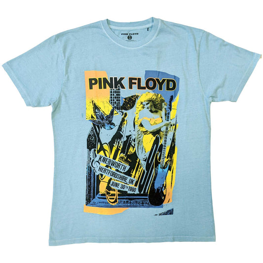 Pink Floyd Unisex T-Shirt: Knebworth Live (Wash Collection)