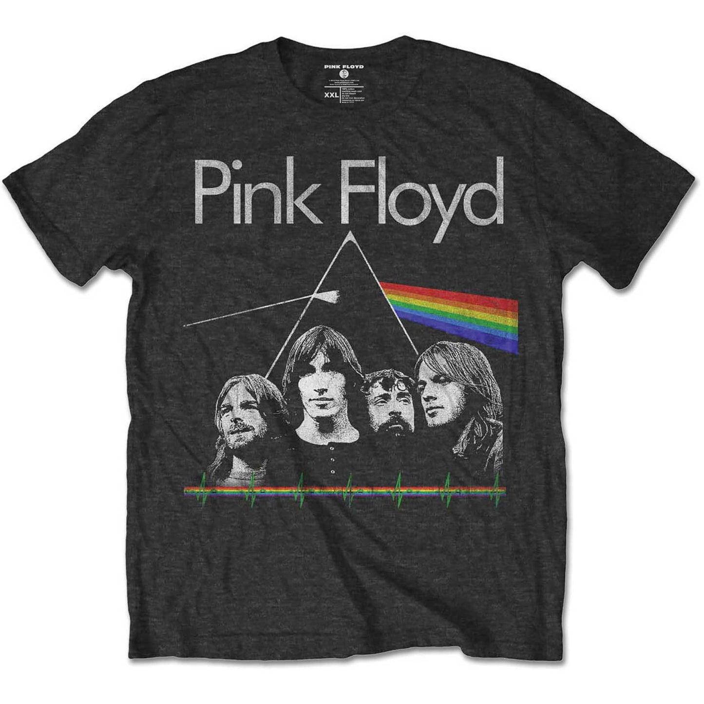 Pink Floyd Unisex T-Shirt: DSOTM Band & Pulse