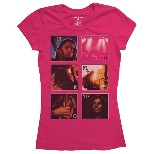 Pink Floyd Ladies T-Shirt: Live Poster