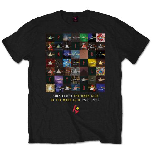 Pink Floyd Unisex T-Shirt: DSOTM 40th Variations