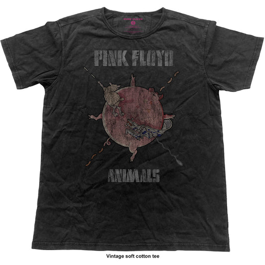 Pink Floyd Unisex Vintage T-Shirt: Sheep Chase