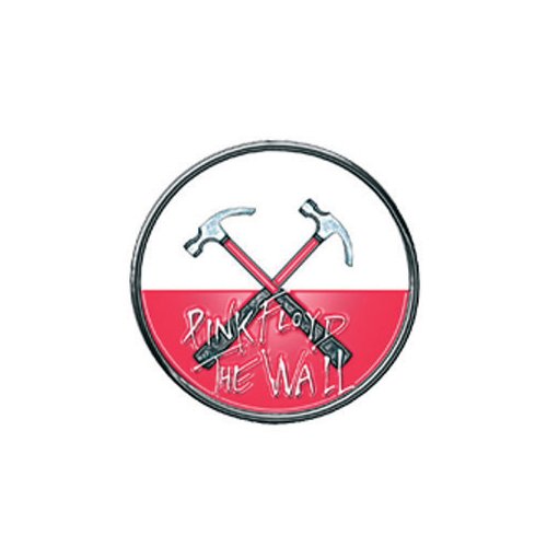 Pink Floyd Pin Badge: The Wall Hammers Logo