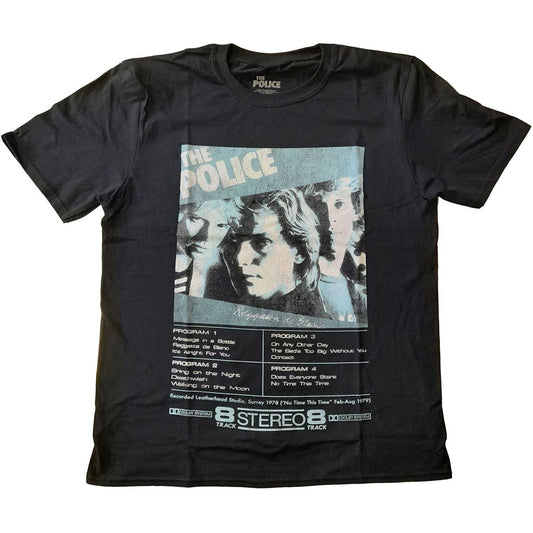 The Police Unisex T-Shirt: Reggatta 8 Track