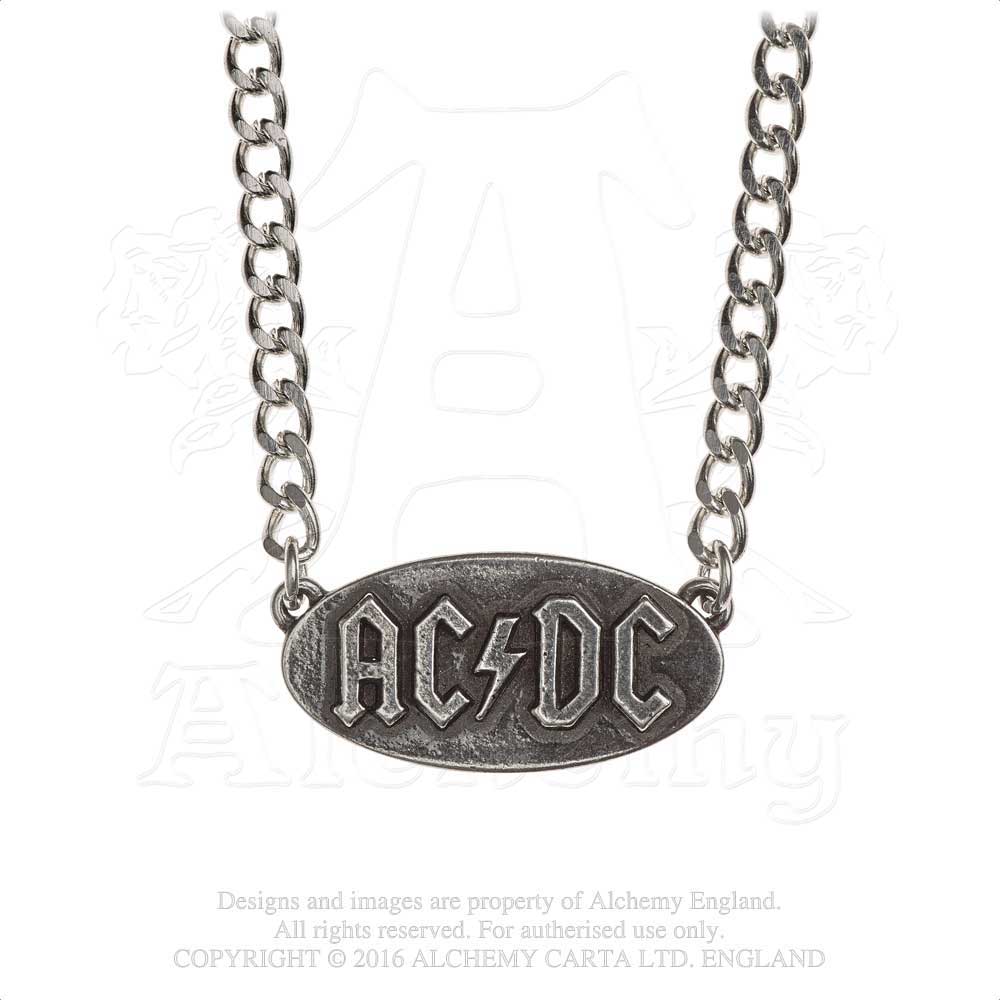 AC/DC Pendant: Logo tag