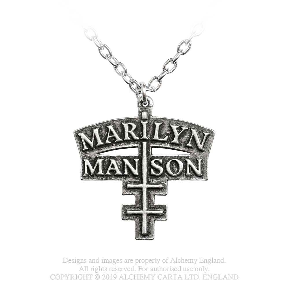 Marilyn Manson Pendant: T Cross