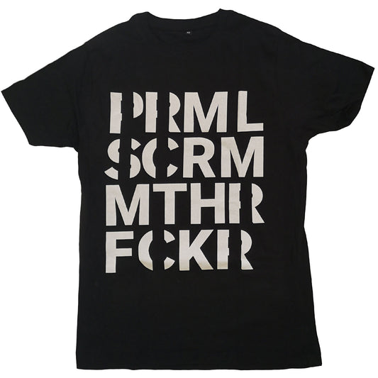 Primal Scream Unisex T-Shirt: Muthafucka (Ex Tour)