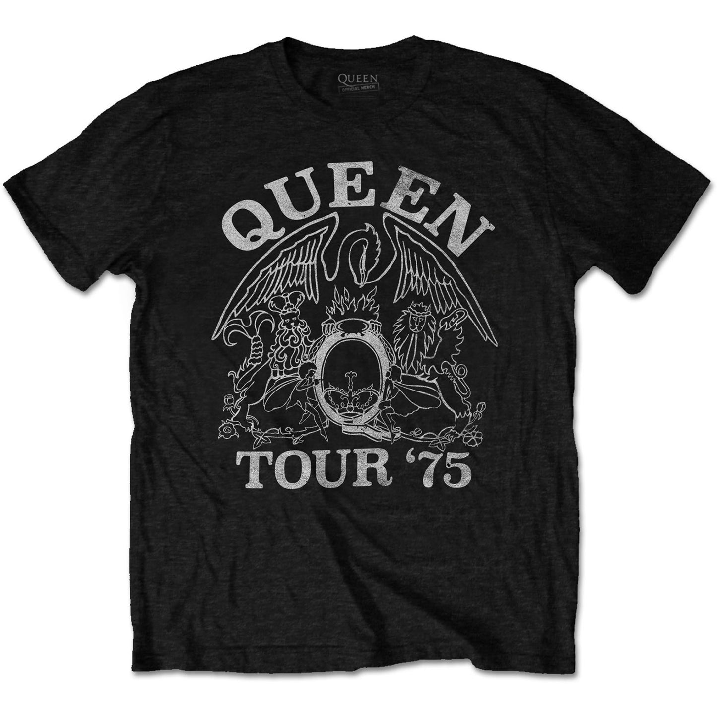 Queen Unisex T-Shirt: Tour '75 (Eco-Friendly)