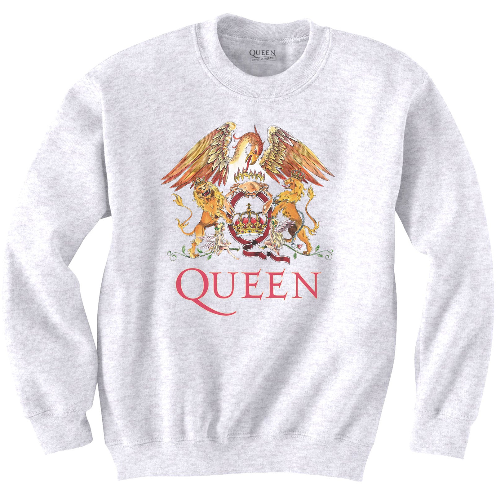 Queen Unisex Sweatshirt: Classic Crest