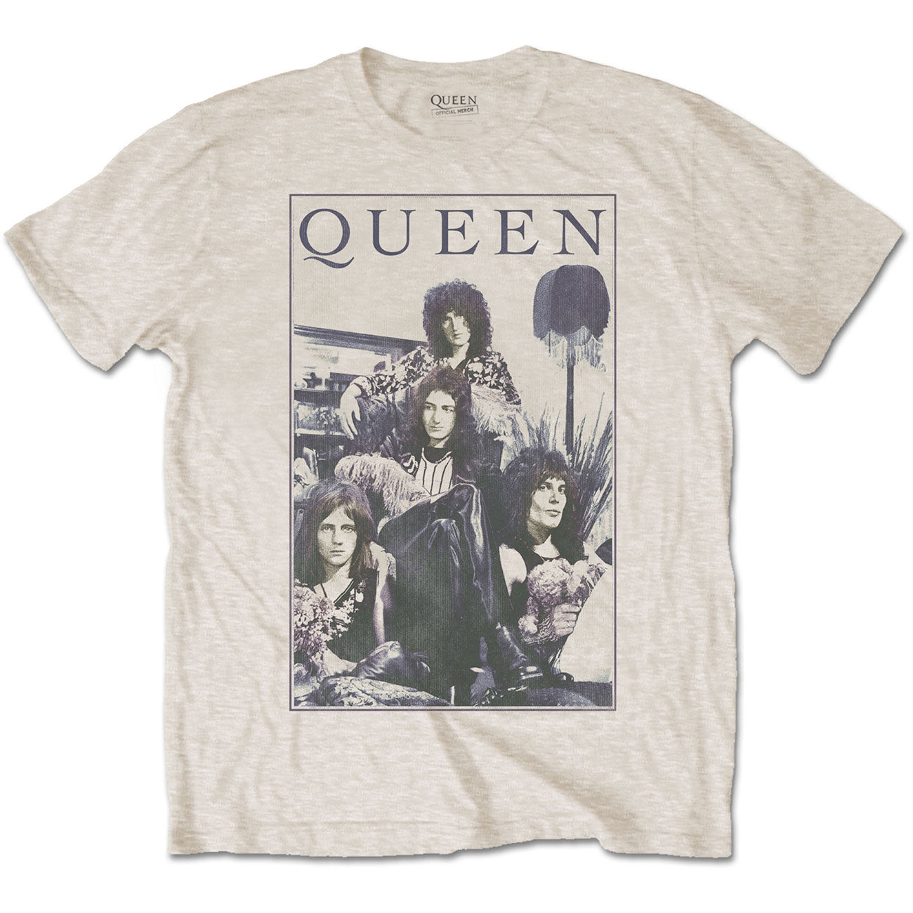 Queen Unisex T-Shirt: Vintage Frame
