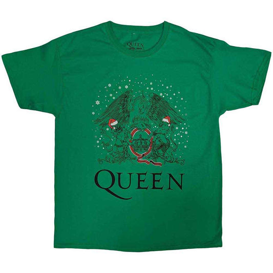 Queen Unisex T-Shirt: Holiday Crest