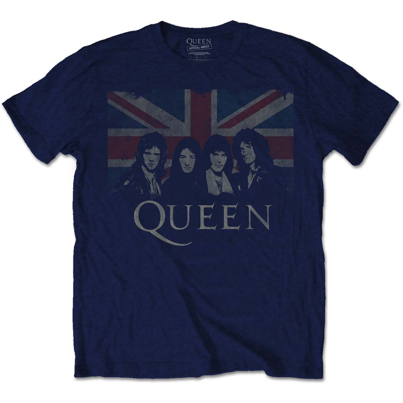 Queen Unisex T-Shirt: Union Jack (Retail Pack)