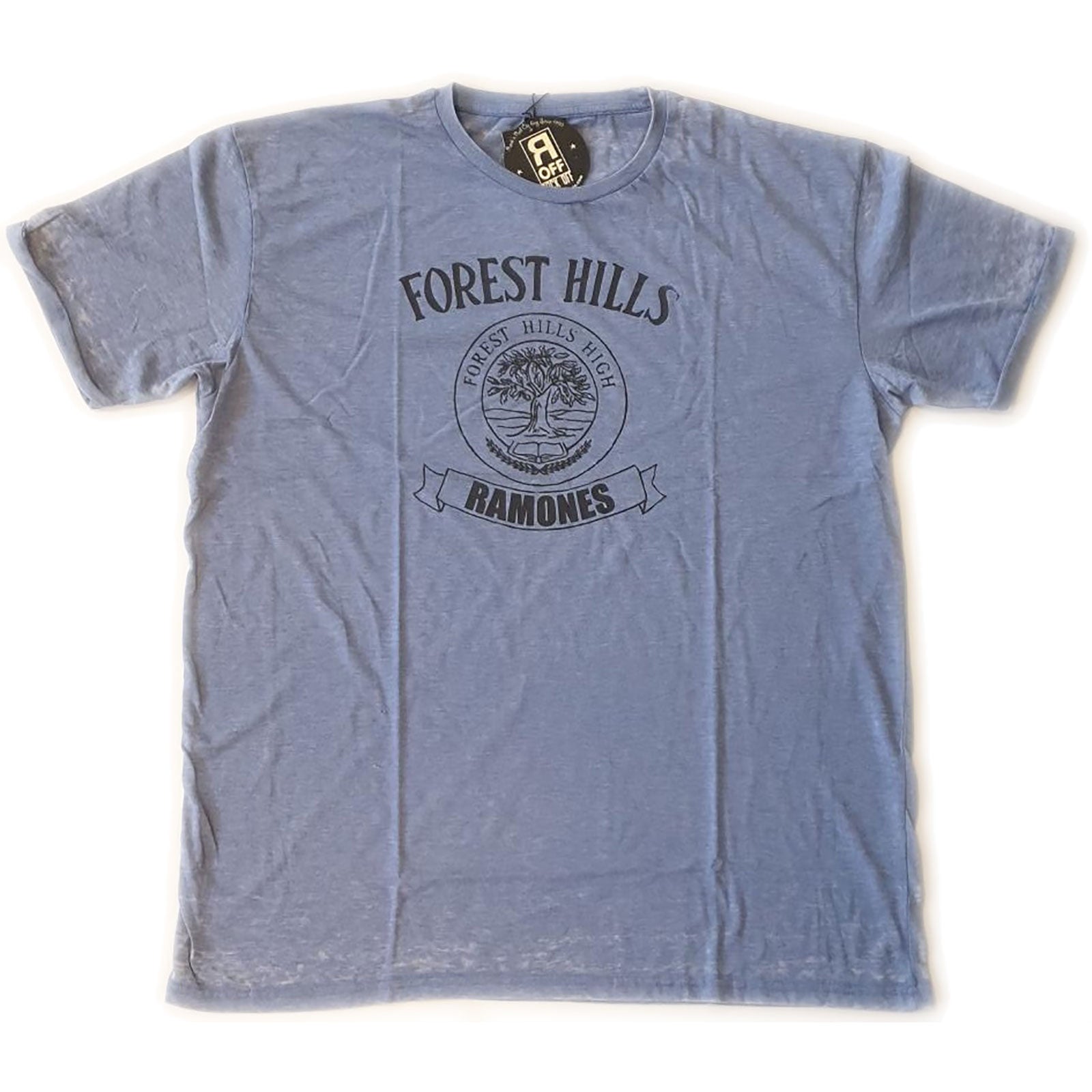 Ramones Unisex T-Shirt: Forest Hills Vintage (Burnout)