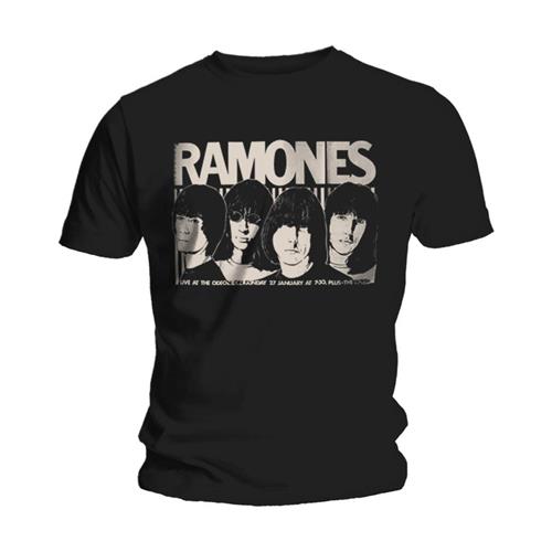 Ramones Unisex T-Shirt: Odeon Poster