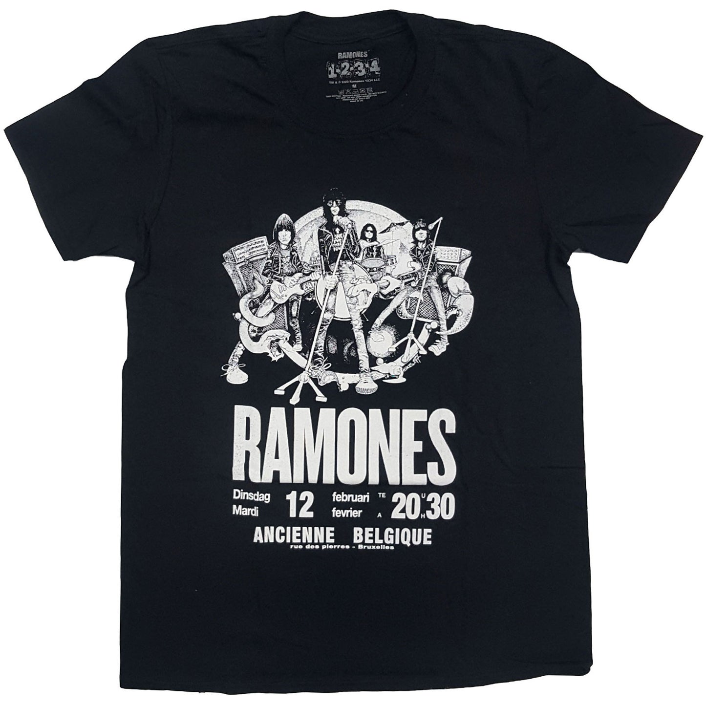 Ramones Unisex T-Shirt: Belgique
