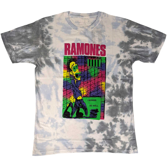 Ramones Unisex T-Shirt: Escapeny (Wash Collection)