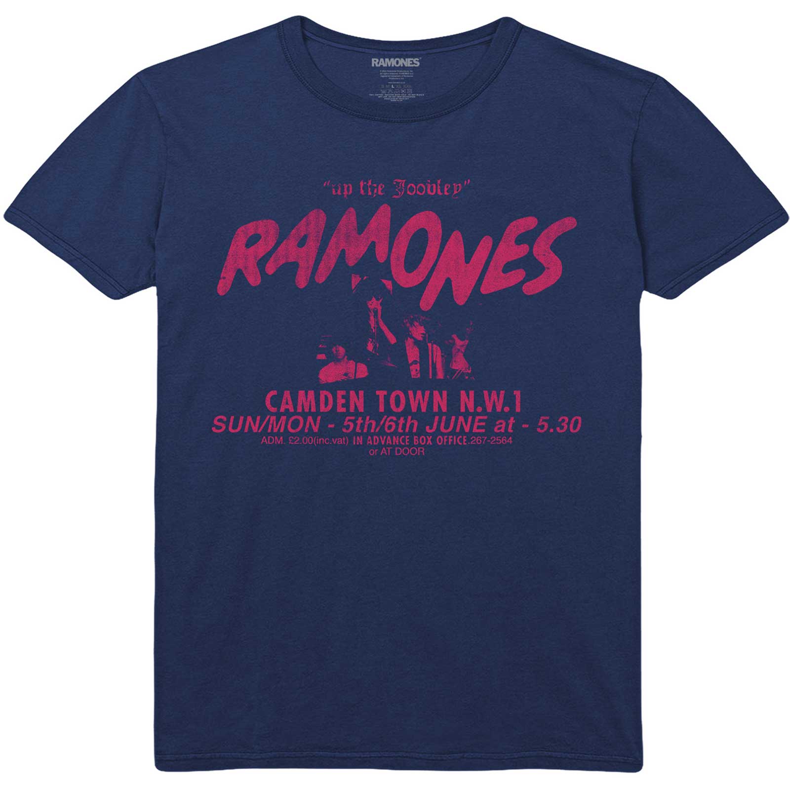 Ramones Unisex T-Shirt: Roundhouse