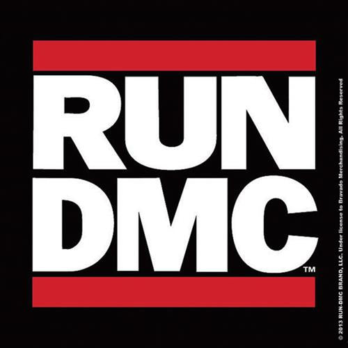 Run DMC Single Cork Coaster: Logo