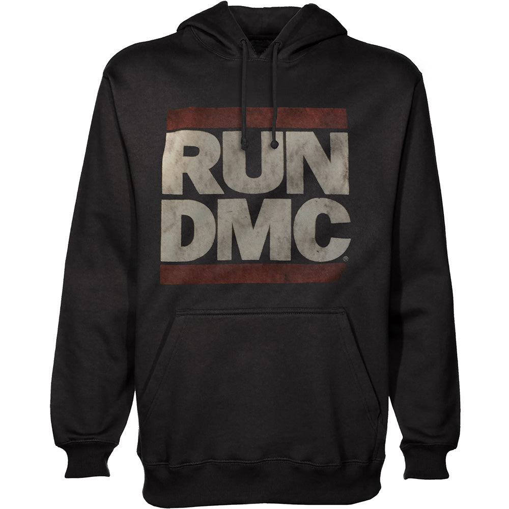 Run DMC Unisex Pullover Hoodie: Logo