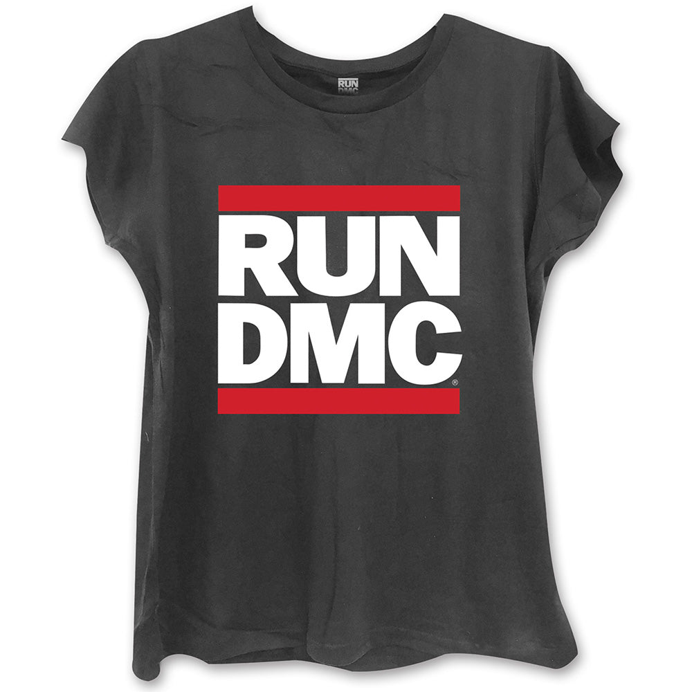 Run DMC Ladies T-Shirt: Logo (Skinny Fit)