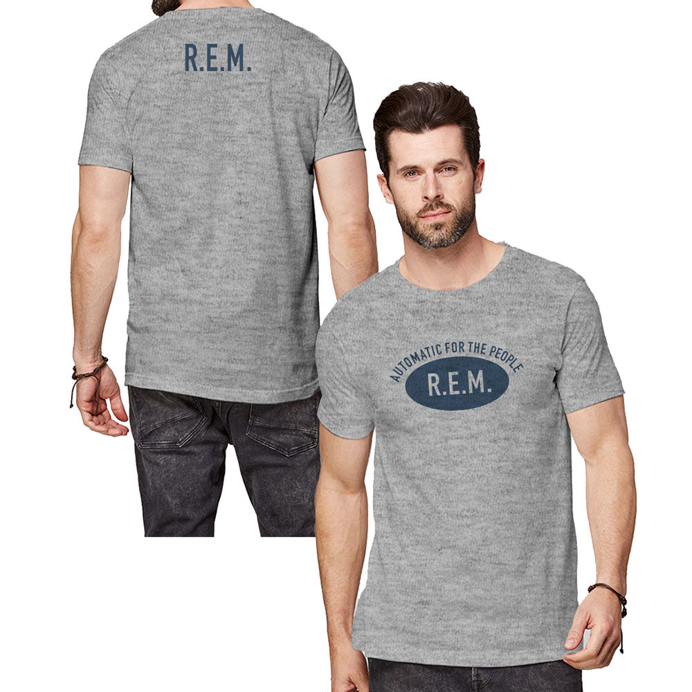 R.E.M. Unisex T-Shirt: Automatic (Back Print)
