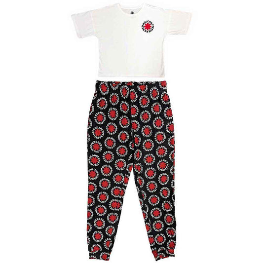 Red Hot Chili Peppers Ladies Pyjamas: Classic Asterisk