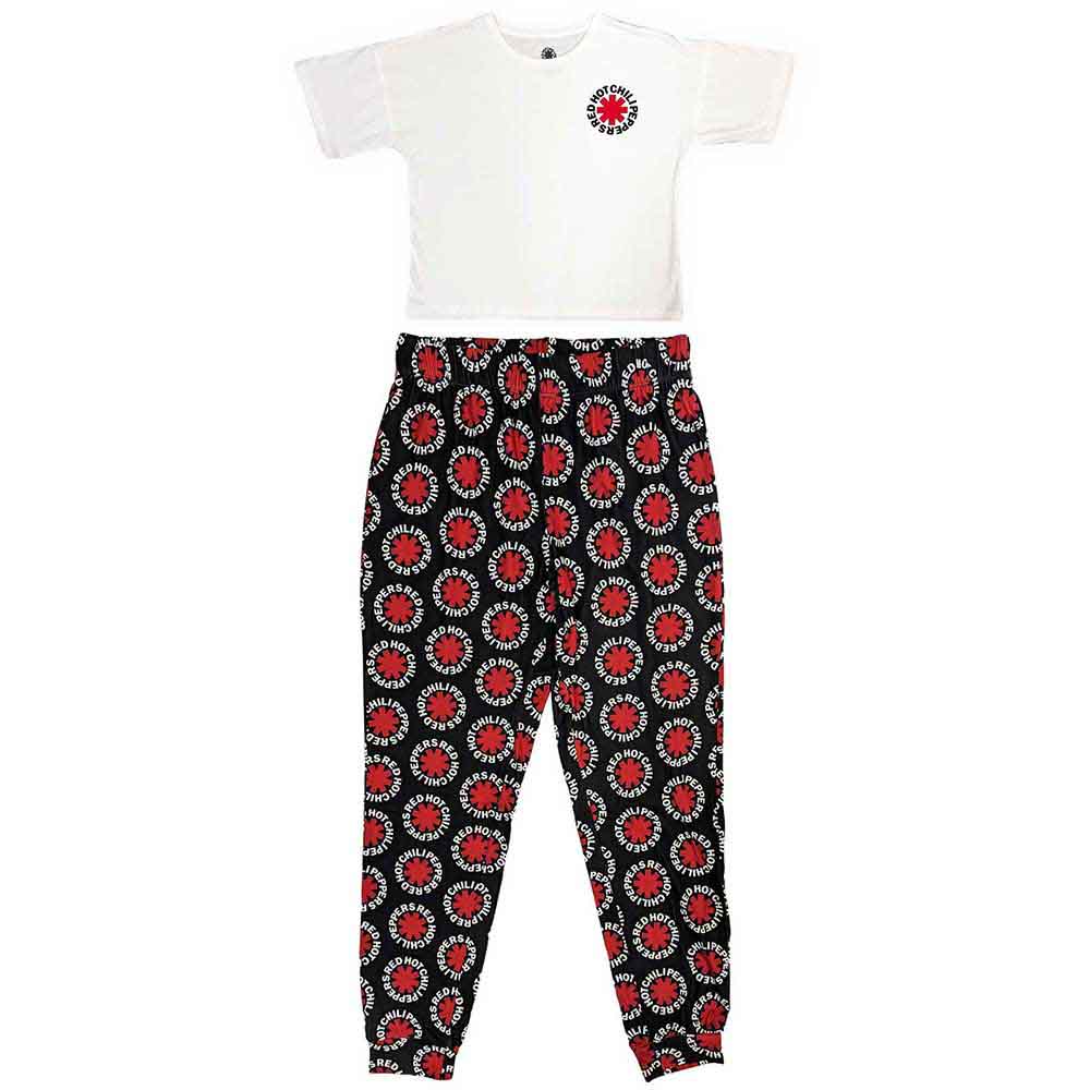 Red Hot Chili Peppers Ladies Pyjamas: Classic Asterisk