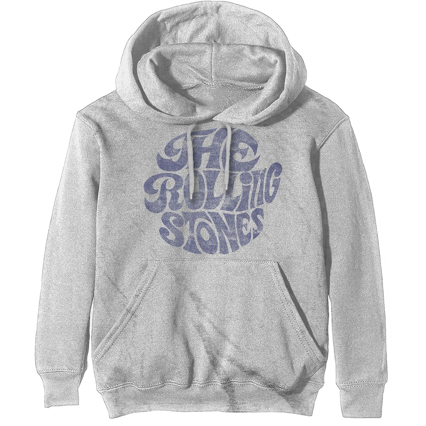 The Rolling Stones Unisex Pullover Hoodie: Vintage 70s Logo