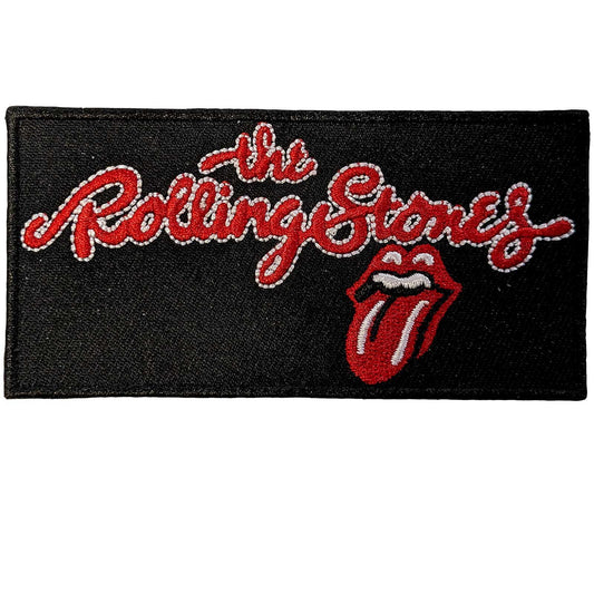 The Rolling Stones Standard Patch: Script Logo