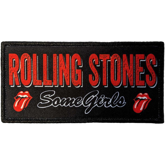 The Rolling Stones Standard Patch: Some Girls Logo