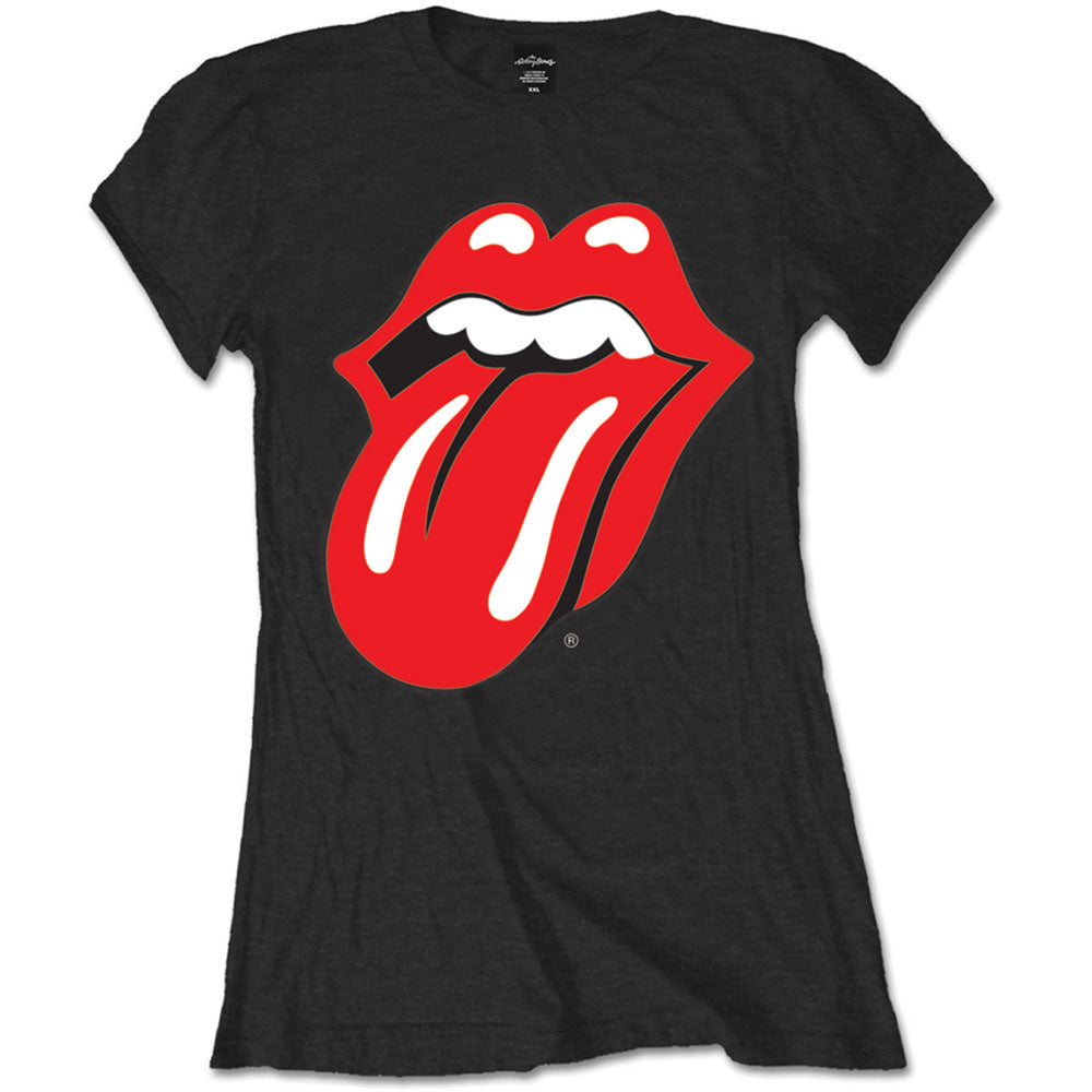 The Rolling Stones Ladies T-Shirt: Classic Tongue