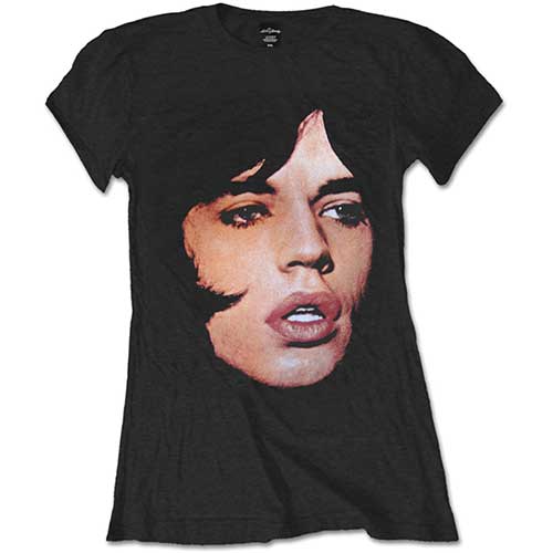 The Rolling Stones Ladies T-Shirt: Mick Portrait