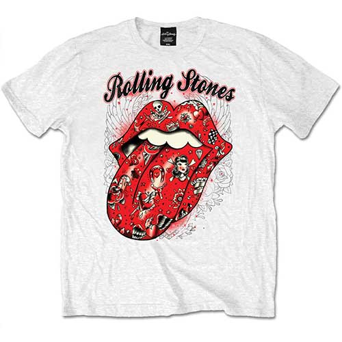 The Rolling Stones Unisex T-Shirt: Tattoo Flash