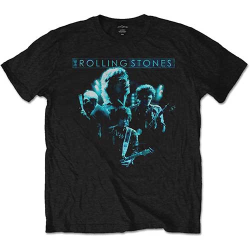 The Rolling Stones Unisex T-Shirt: Band Glow