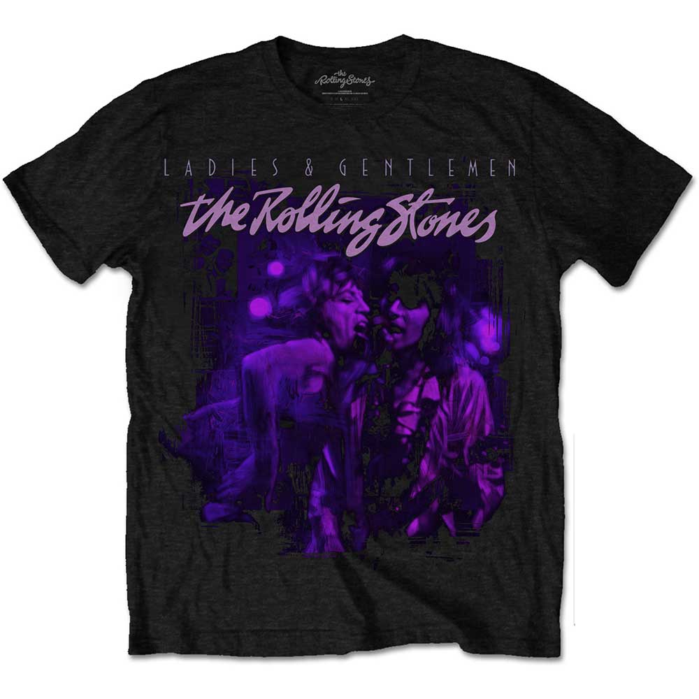 The Rolling Stones Unisex T-Shirt: Mick & Keith Together