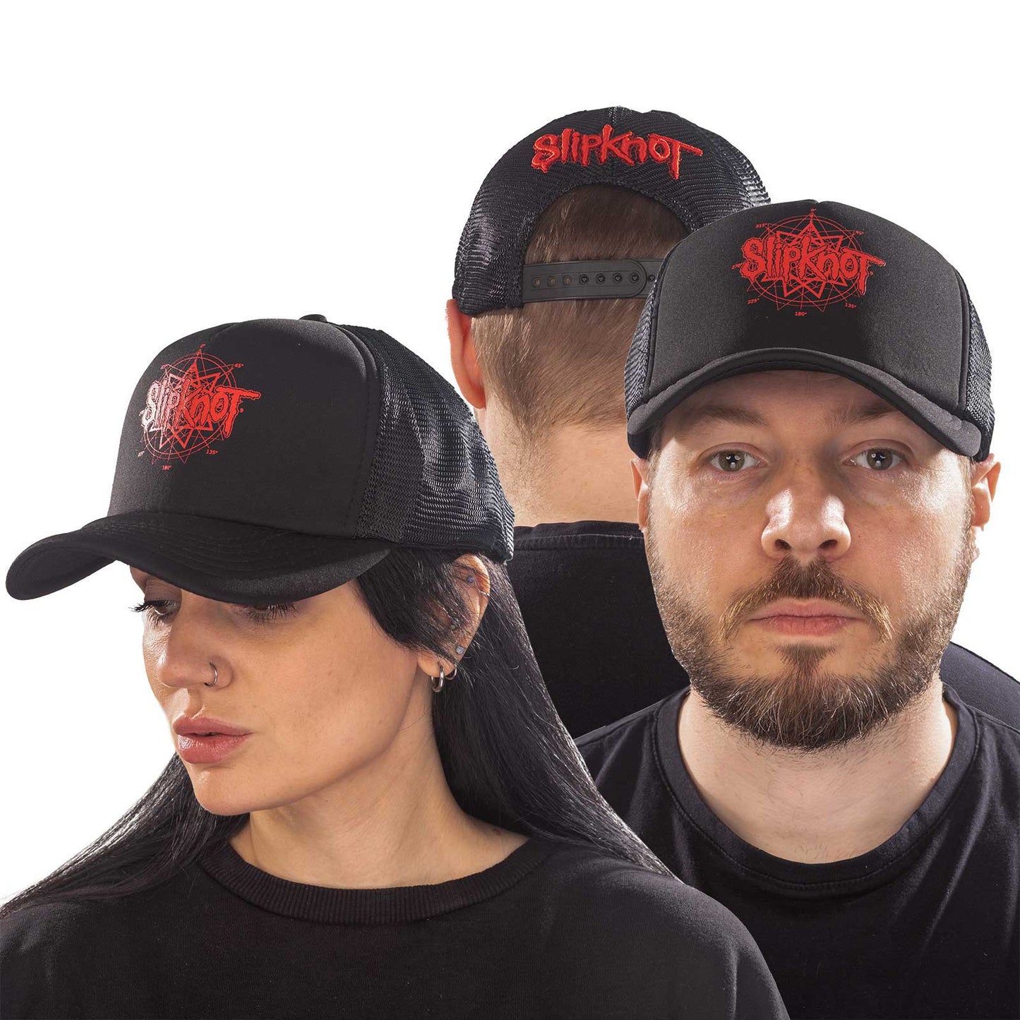 Slipknot Unisex Mesh Back Cap: Logo